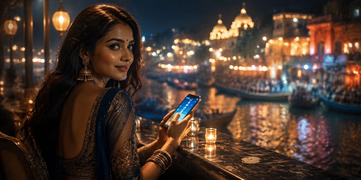 Mobile payment apps on screen for fast UPI and Indian banking